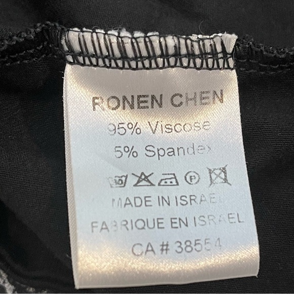 Ronen Chen maxi dress made in Israel size 5=14 - Picture 10 of 11